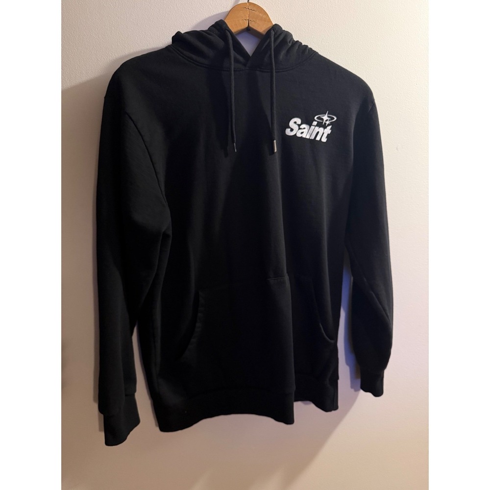 Saint Hand Picked To Perfection Cherry Graphic Hoodie Black Mens XL Streetwear